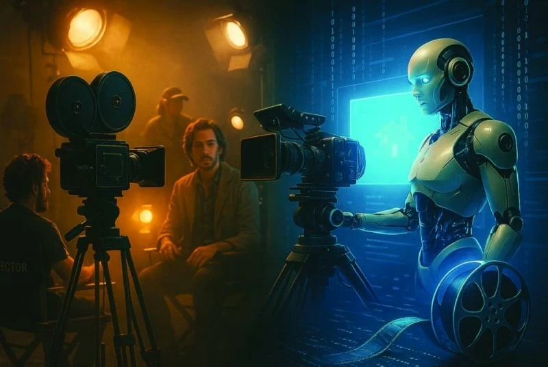 يسرق أصواتهم وصورهم.. 4 آلاف فنان ومخرج يحتجون على «النهب المنظم» لـ AI