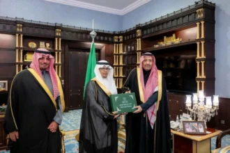 أمير الباحة يطّلع على تقرير مفصل عن الحالة الرياضية بالمنطقة