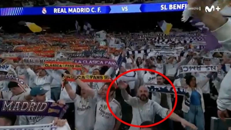 ريال مدريد يطرد مشجعاً لأدائه التحية النازية ريال مدريد يطرد مشجعاً لأدائه التحية النازية