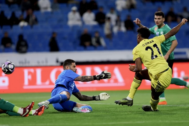 النصر يتصدر قائمة الأسرع تهديفياً في الدوري النصر يتصدر قائمة الأسرع تهديفياً في الدوري