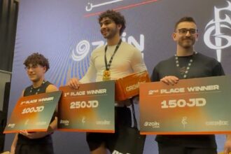 زين كاش الراعي البلاتيني لبطولة JUBB للكاليستنكس