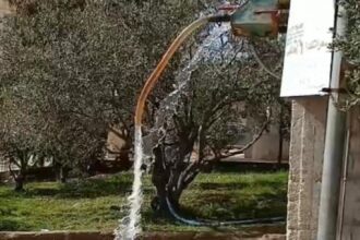 ضبط اعتداءات على شبكة المياه في منطقة إيدون بإربد