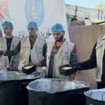 الأردن يواصل تقديم وجبات الطعام للنازحين في غزة