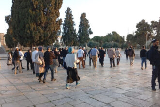 عشرات المستوطنين يقتحمون المسجد الأقصى بحماية الاحتلال​ 