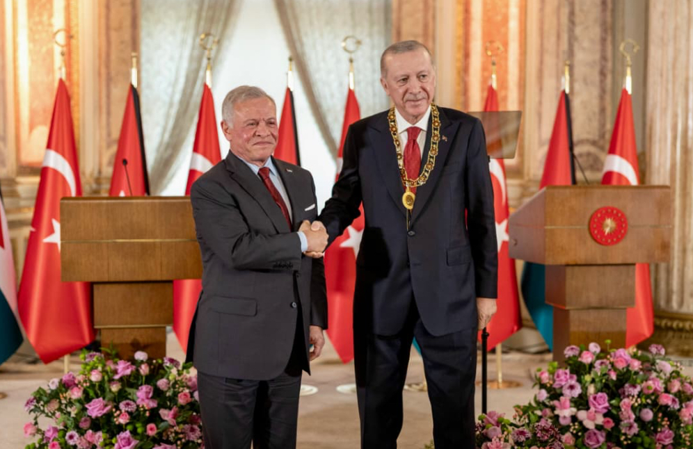 الأردن وتركيا يصدران بيانا مشتركا في ختام مباحثات الملك وأردوغان الأردن وتركيا يصدران بيانا مشتركا في ختام مباحثات الملك وأردوغان