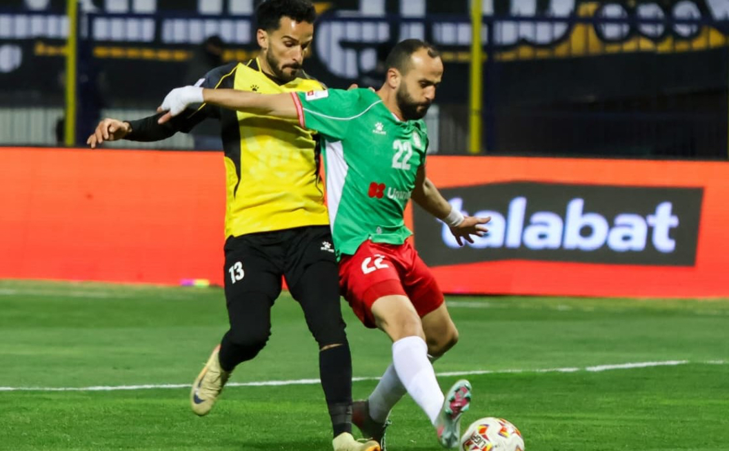 الحسين يفوز على الوحدات ويتصدر دوري المحترفين