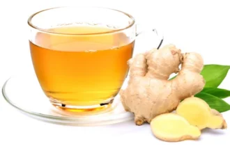 فوائد الزنجبيل والشاي الأخضر: