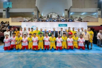 البرنامج السعودي لتنمية وإعمار اليمن يرعى بطولة منتخبات المحافظات لكرة الطائرة