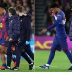 برشلونة يكشف تفاصيل إصابتي كوندي وبالدي