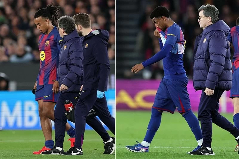 برشلونة يكشف تفاصيل إصابتي كوندي وبالدي برشلونة يكشف تفاصيل إصابتي كوندي وبالدي