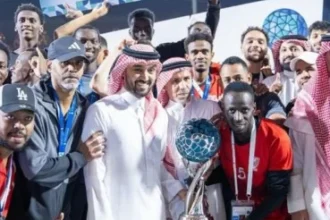 وزير الرياضة يبارك للتعاون تحقيق كأس البطولة.. وعيد يثمن الدعم