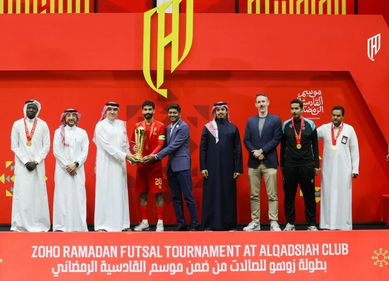 127 ألف زائر للمهرجان..النغيمش يتوج القادسية بطلاً لكأس الصالات