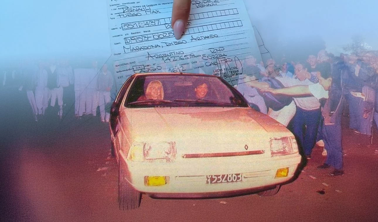 بعد 35 عاماً.. سيارة مارادونا تبحث عن مالك جديد