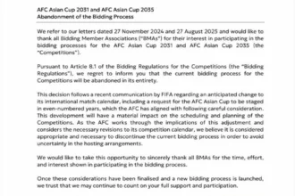 «فيفا» يطلب تعديل مواعيد البطولات الآسيوية