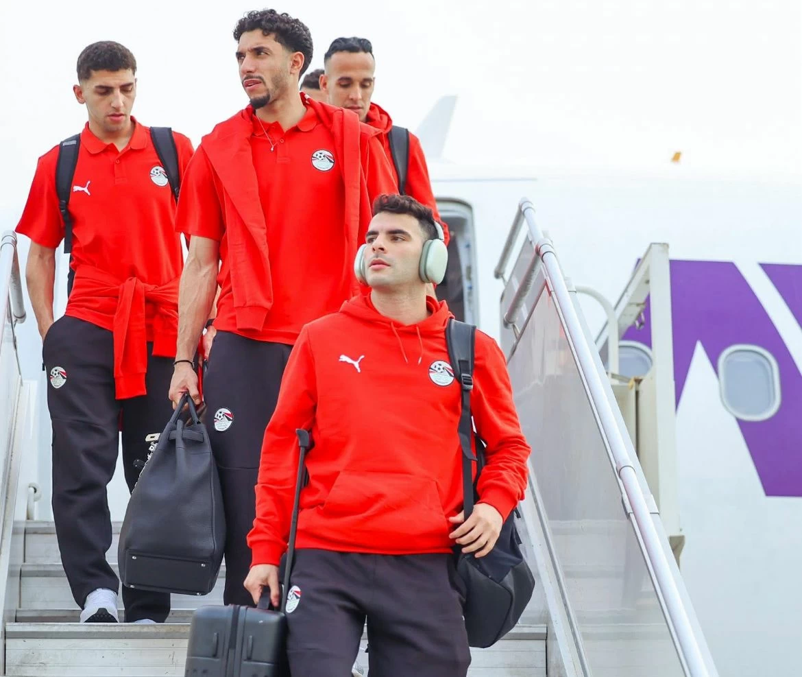 لمواجهة «الأخضر».. منتخب مصر يصل إلى جدة