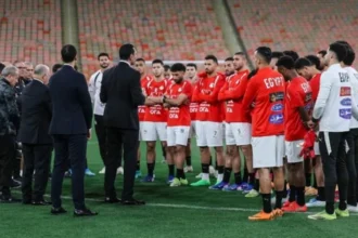 قبل لقاء الأخضر.. ماذا قال وزير الرياضة المصري للاعبي الفراعنة؟