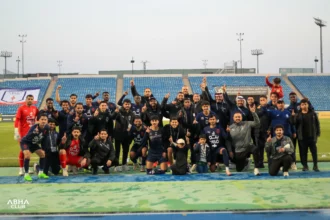 أبها يعزز الصدارة في دوري الأولى