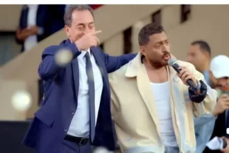 شارك في الدبكة الشامية.. تامر حسني: السفير الفرنسي فرفوش