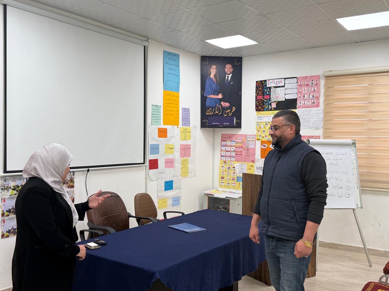 جولة تفقدية لمديرة شباب المفرق على المراكز الشبابية جولة تفقدية لمديرة شباب المفرق على المراكز الشبابية