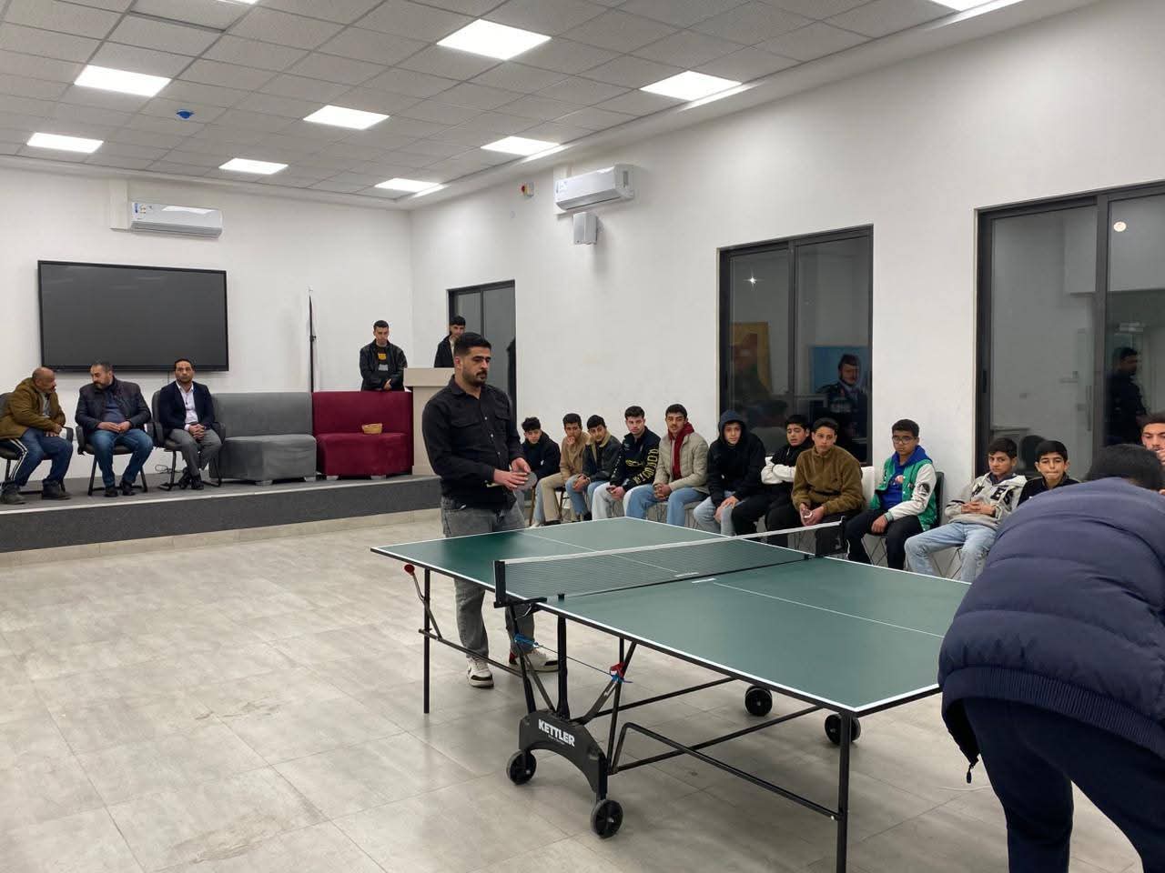 انطلاق بطولة تنس الطاولة الرمضانية في مراكز شباب البلقاء