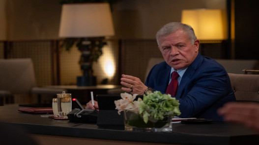 الملك ينبه إلى ضرورة ألا تشكل التطورات الحالية ذريعة لفرض واقع فلسطيني جديد