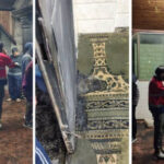 مستوطنون يحرقون مسجدا في قرية دوما جنوبي نابلس​ 