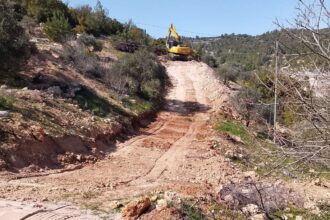 فتح وتوسيع طرق في مناطق ساكب والحسينيات وطريق المكرمة الملكية