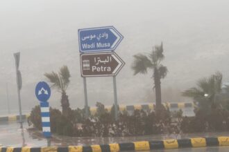 الأمطار في البترا تتجاوز 100 ملم والسلطة تتعامل بكفاءة مع الحالة الجوية