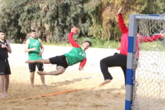 منتخب اليد الشاطئية يكثف تحضيراته للمشاركة في الألعاب الآسيوية