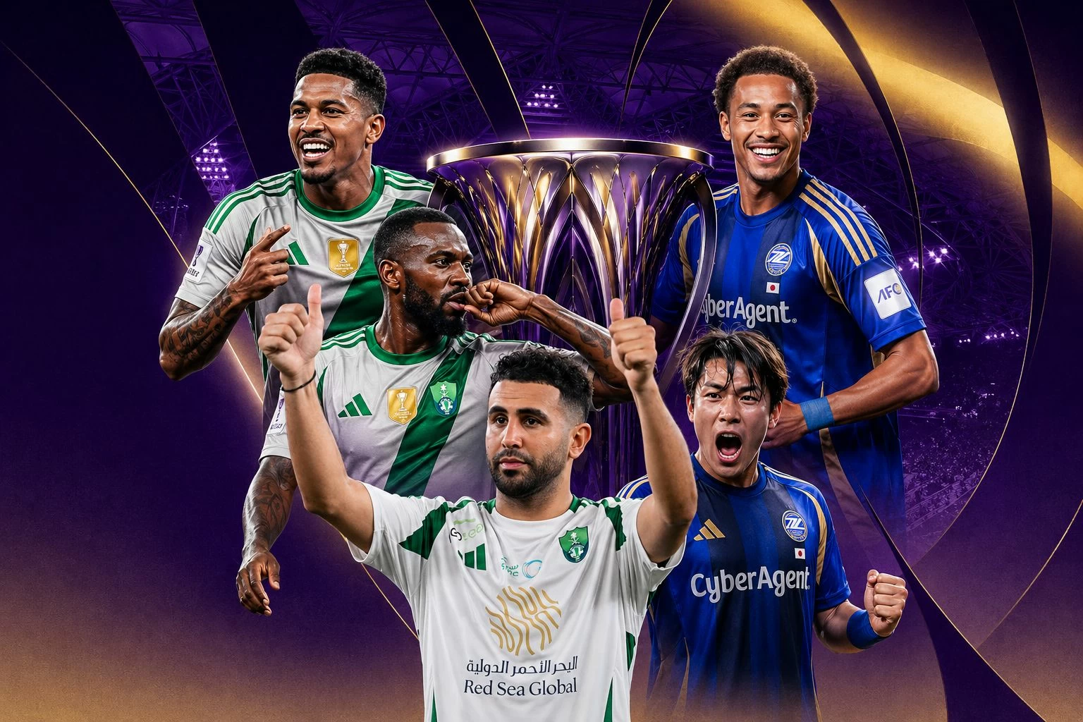 زحف جماهيري يهز جدة.. الأهلي يقاتل للاحتفاظ باللقب وماتشيدا يحلم بكتابة التاريخ