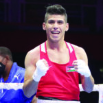 زياد عشيش يتأهل إلى نهائي بطولة آسيا للملاكمة