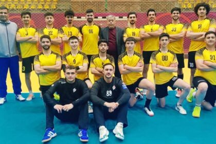 4 انتصارات في بطولة سن 20 لكرة اليد