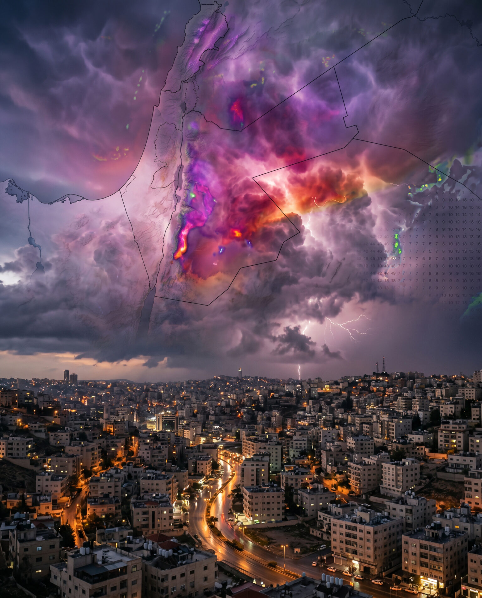 ليلة غير مستقرة الإثنين.. والحالة الجوية مرشحة للتجدد خلال الساعات والأيام المقبلة