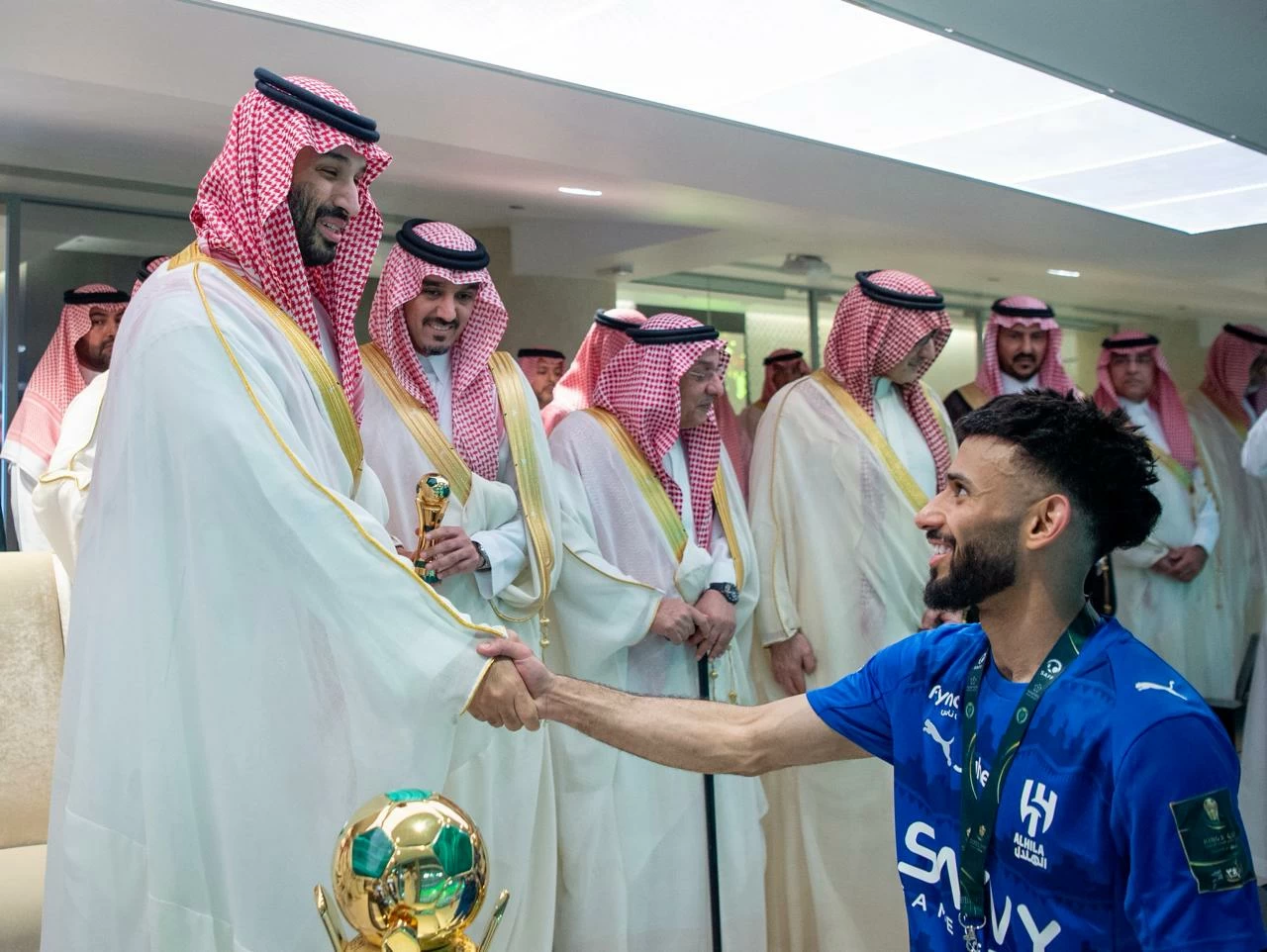 سلطان مندش: سعادتي لا توصف بتحقيق كأس الملك