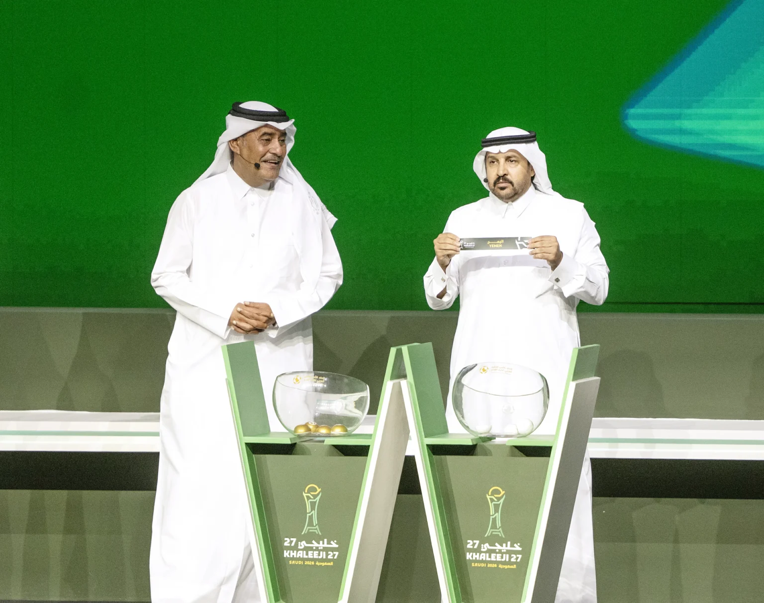 القرعة تضع المنتخب السعودي أمام تحدي قوي في «خليجي 27»
