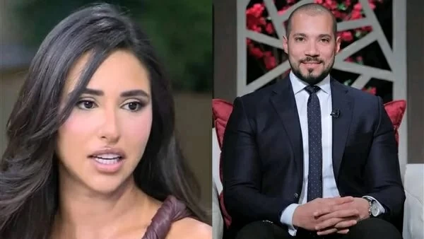 «قبلة المصعد» تشعل معركة كلامية حامية بين آية سماحة وعبدالله رشدي