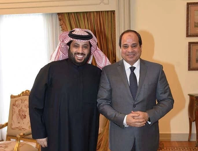 تركي آل الشيخ يشكر الرئيس السيسي قبل ليلة الملاكمة الكبرى