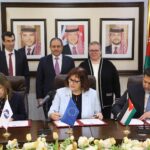 وزيرة التخطيط والتعاون الدولي تلتقي مفوضة الاتحاد الأوروبي لشؤون المتوسط وتوقع اتفاقيات منح بقيمة 135 مليون يورو
