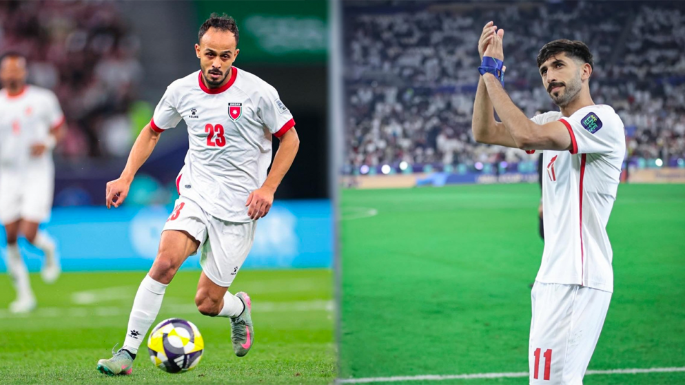 نجوم النشامى يدعمون النعيمات والقريشي بعد إعلان غيابهما عن كأس العالم