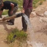 المياه: ضبط اعتداءات على خط ناقل في منطقة المغطس البحر الميت