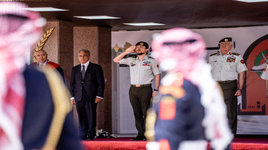مندوبا عن الملك.. ولي العهد يرعى حفل تخريج الفوج الـ34 من الجناح العسكري بمؤتة
