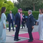 الملك يصل إلى قصر الحسينية لحضور احتفال عيد الاستقلال الثمانين