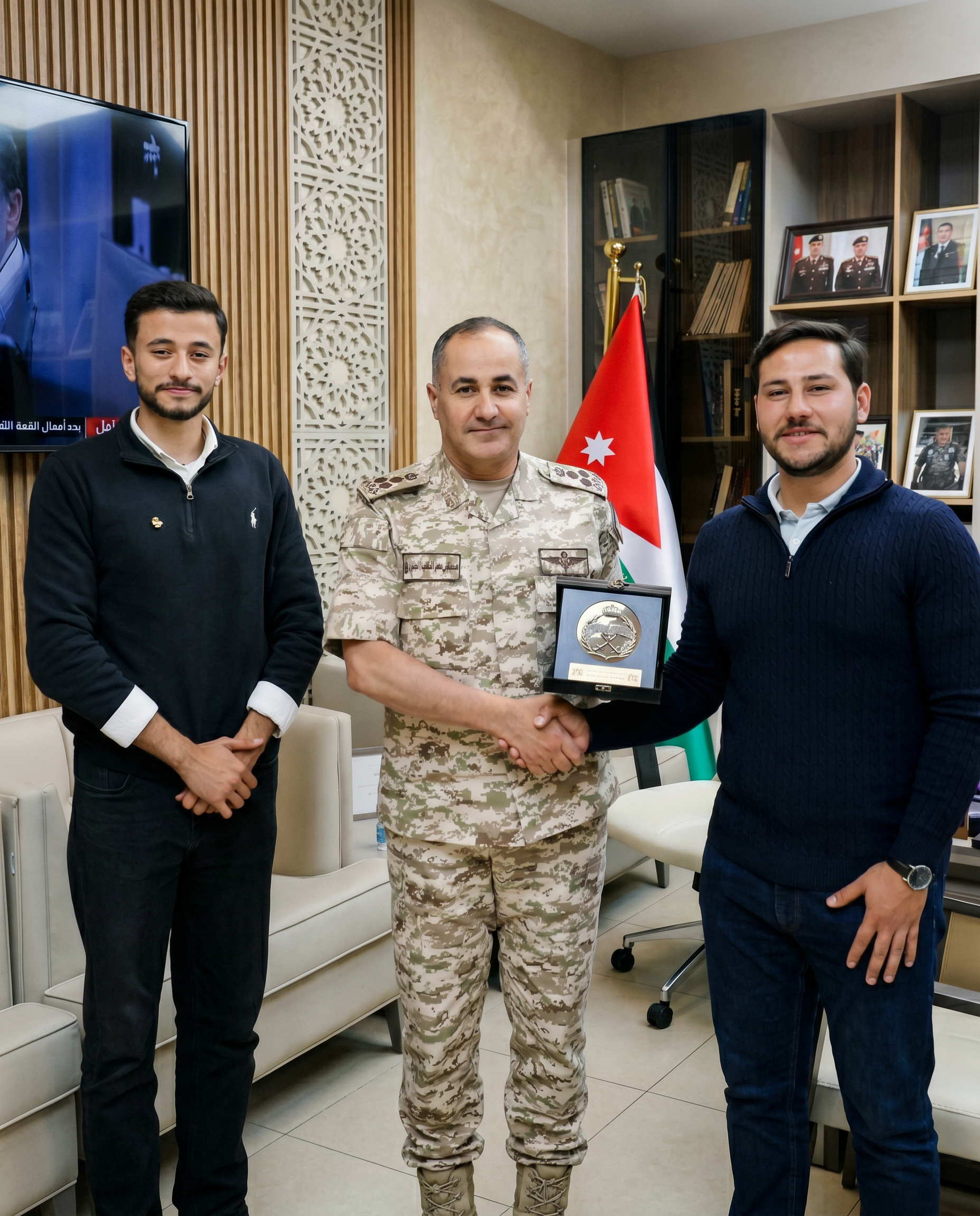 العميد الركن مصطفى الحياري يستقبل ممثلي "قائمة الفخر" ويبحث سبل دعم المبادرات الطلابية
