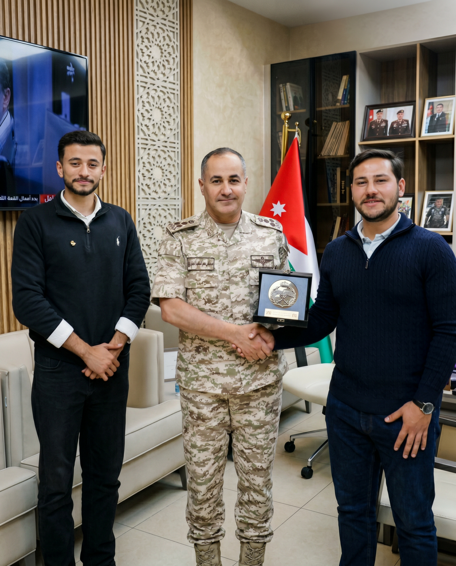 العميد الركن مصطفى الحياري يستقبل ممثلي "قائمة الفخر" ويبحث سبل دعم المبادرات الطلابية