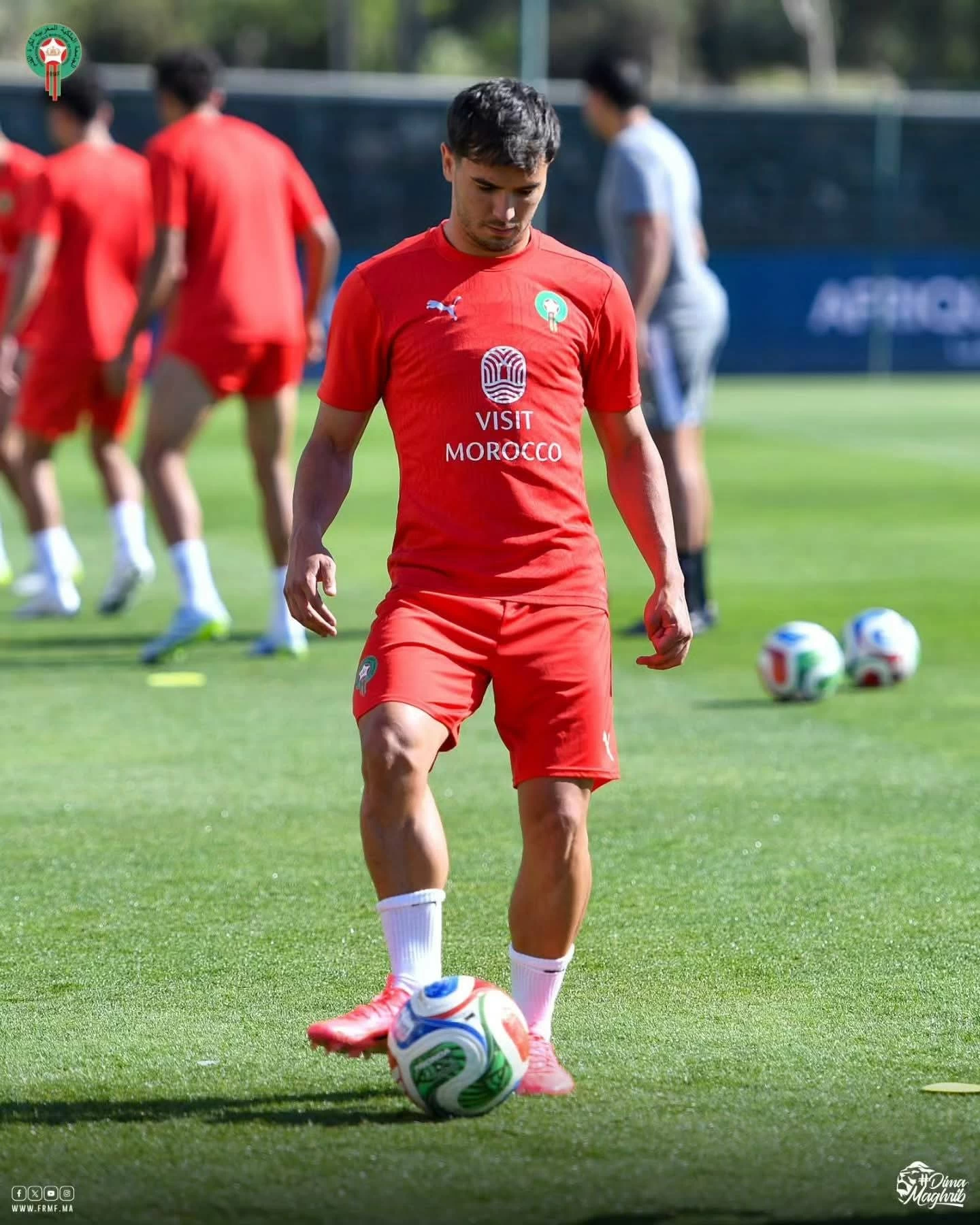 المغرب يشفّر معسكره التدريبي