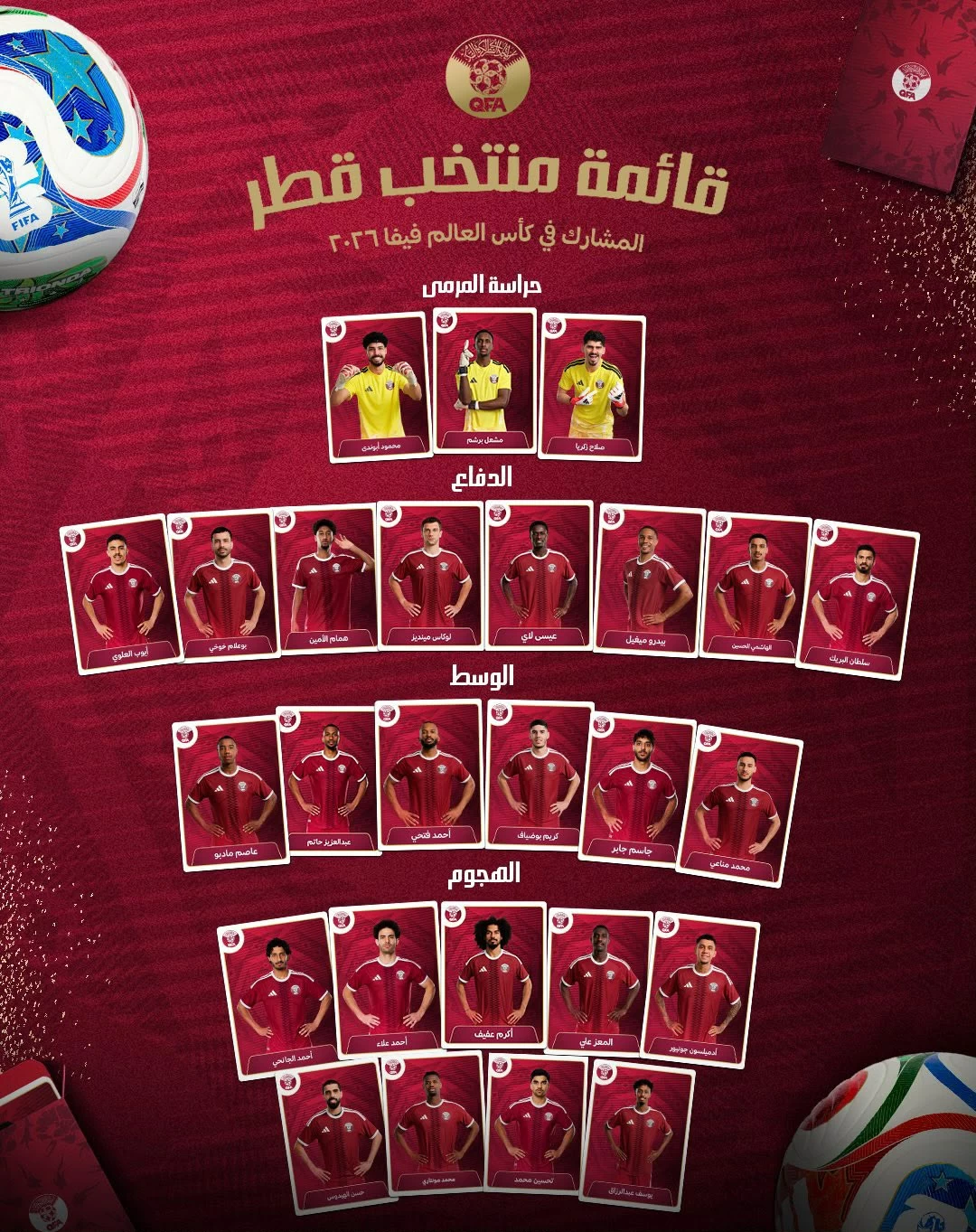 الاتحاد القطري: كل كرت وله دور.. وكل اسم يحمل حلم وطن