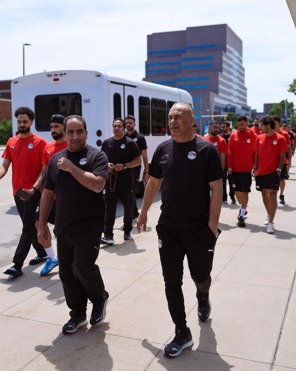 منتخب الفراعنة يتدرب في «أوهايو» استعداداً للبرازيل