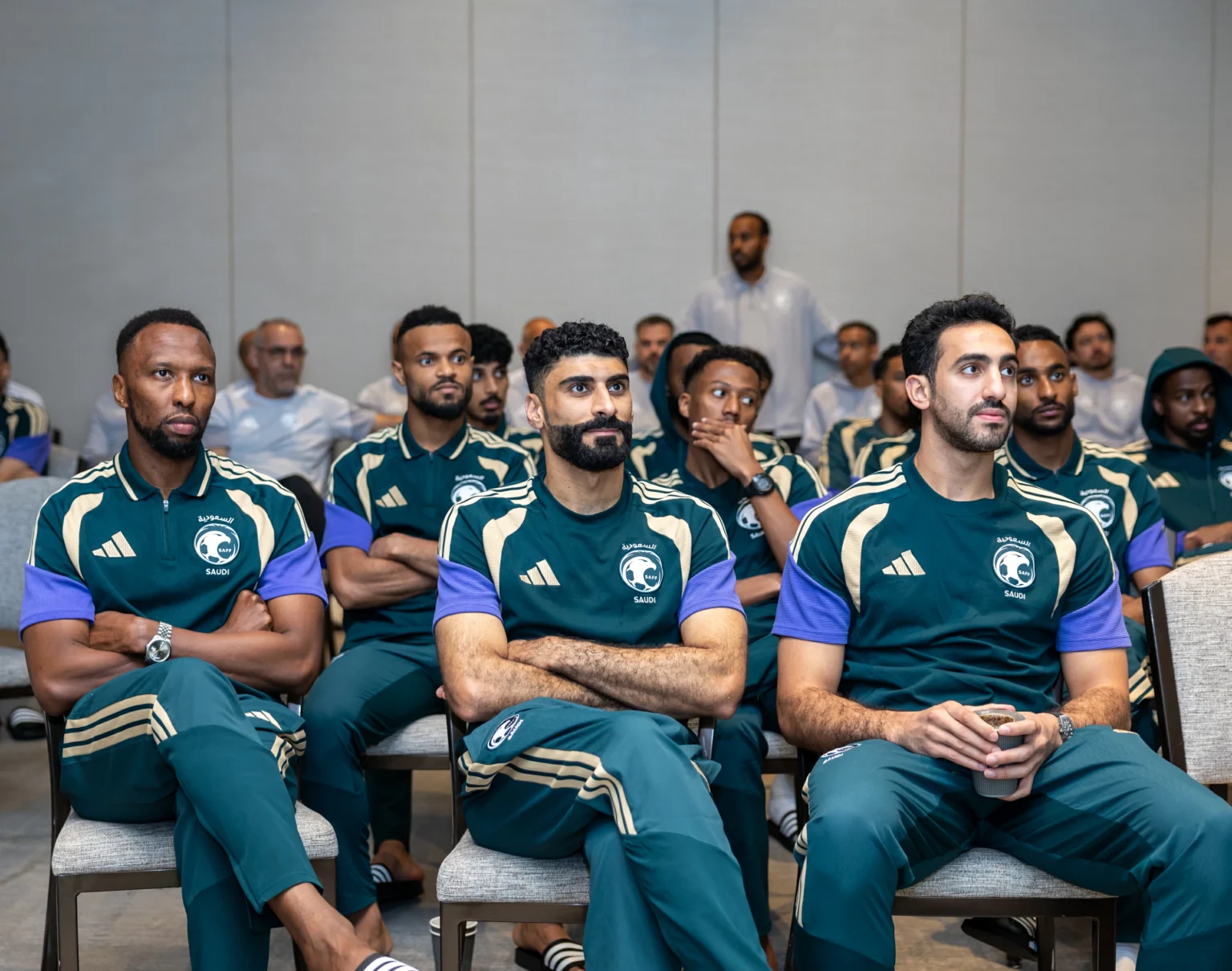 توعية مونديالية للاعبي الأخضر