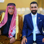 جاهة كريمة من عشيرة الفضيل العواملة لطلب يد كريمة السيد محمد الحياري للمهندس جابر الفضيل