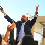 الرحاحلة والشيخ علي نسايب | صور خطوبة المحامي محمد عوض الرحاحلة